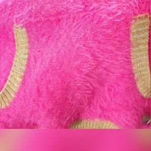 Juicy Couture Sweaters - Juicy Couture Sz M Pullover Fuzzy Sweater Hot Pink Juicy Couture Sweaters - Juicy Couture Sz M Pullover Fuzzy Sweater Hot Pink